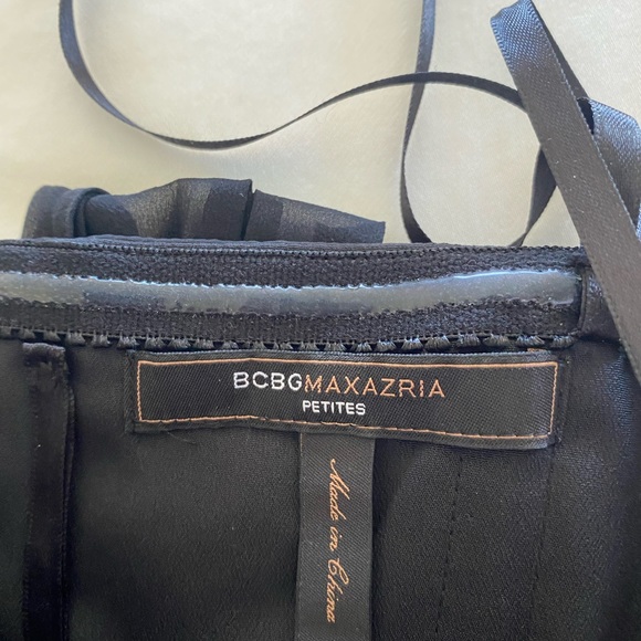 BCBG MAXAZRIA 2P Black Cocktail Dress - Picture 5 of 5